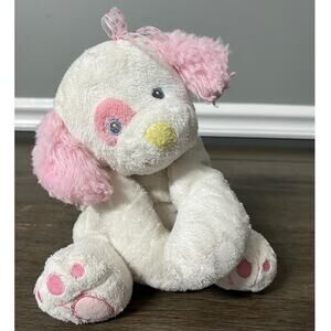 First &‎ Main Pippit the Pink White Puppy Dog Plush